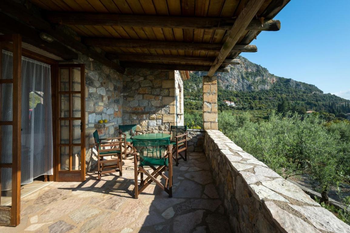 Porto Kalamitsi Stone-Built Bungalows Kardamyli Dış mekan fotoğraf